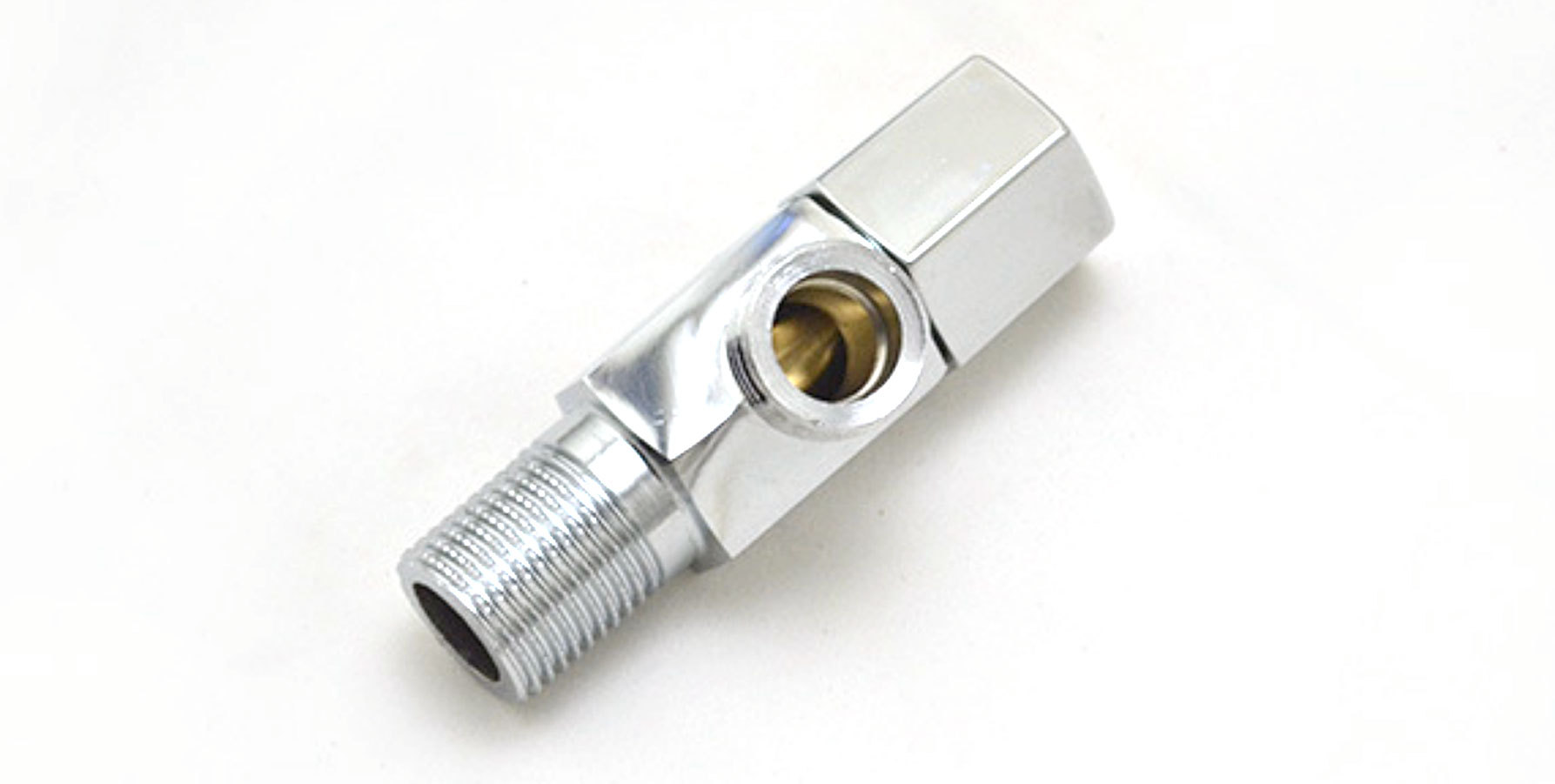 新款冷热角阀 铜美式六角阀 龙头马桶热水器进水止水阀 150g