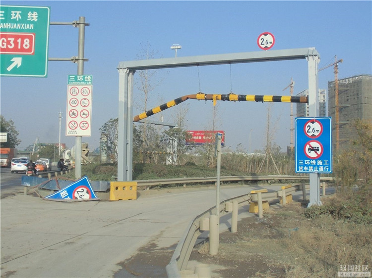 江门公路龙门架固定限宽限行杆f牌l杆高速大牌 反光膜 指路牌