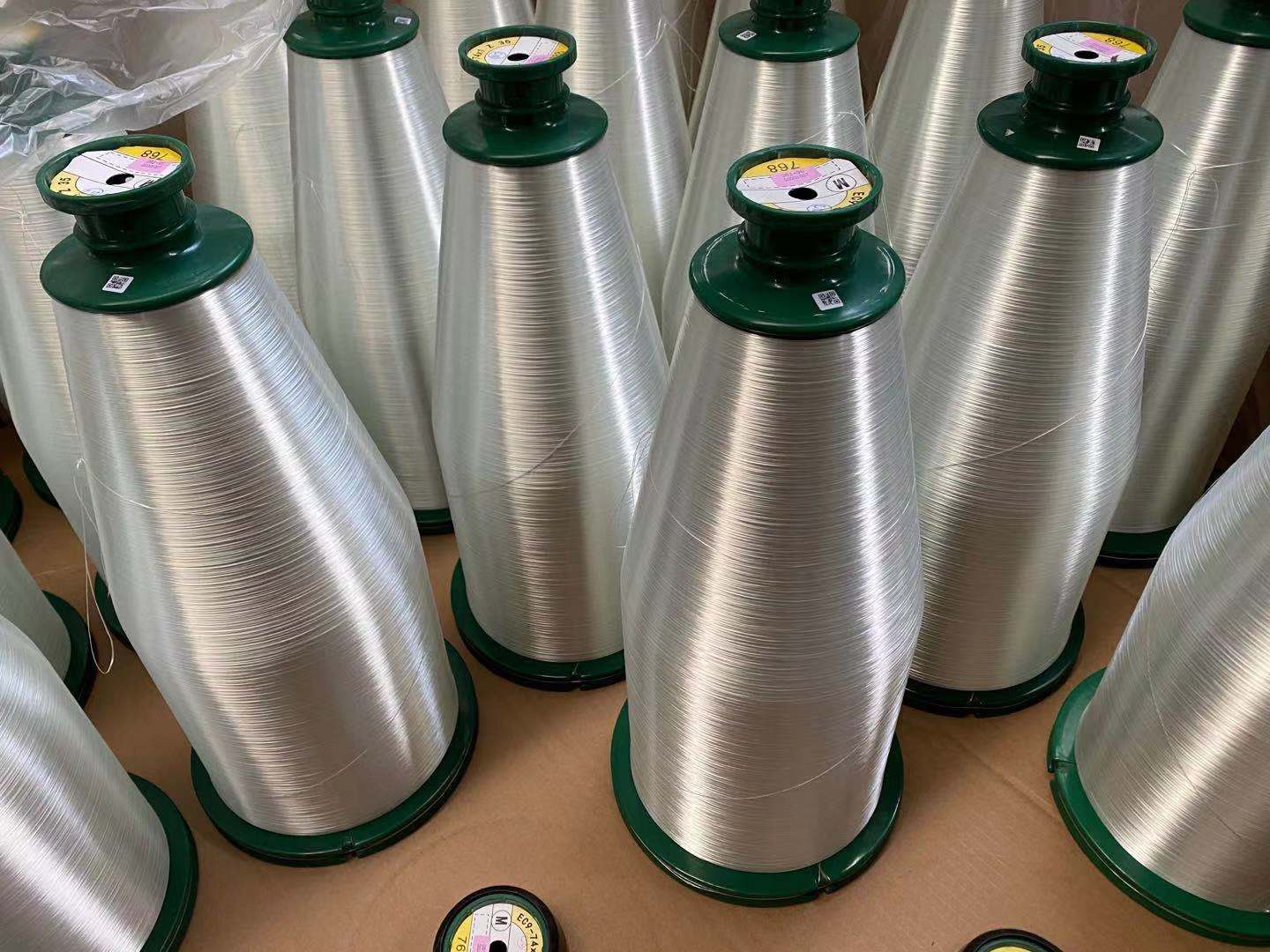 塑料增强用无碱玻璃纤维 无碱玻璃纤维纱 合股纱g75