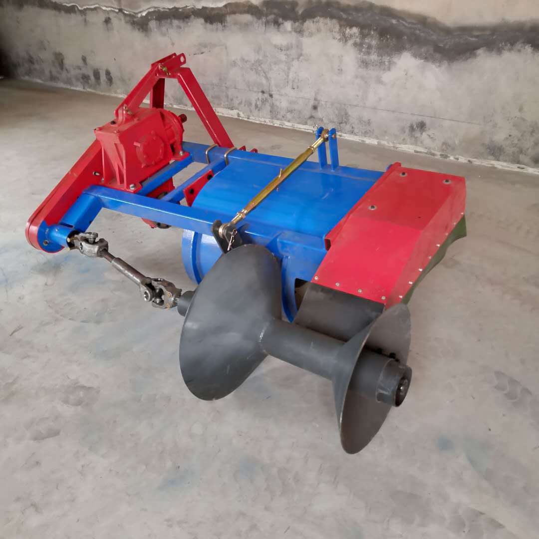 不坍塌不渗水好质量农用侧置筑埂机 拖拉机传动轴带的打埂机现货