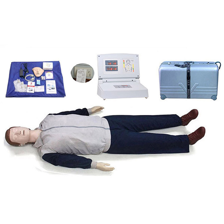 供应全自动电脑心肺复苏模拟人医学教学cpr假人模型人工呼吸训练