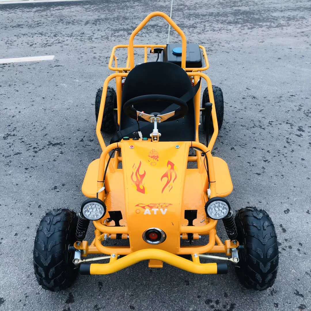 山东弘创 防撞单人款卡丁车 125cc 全地行钢管越野车价格