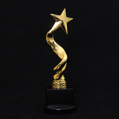 璀璨之星奖杯定制创意年会员工比赛颁奖纪念品金属奖牌定做可印字