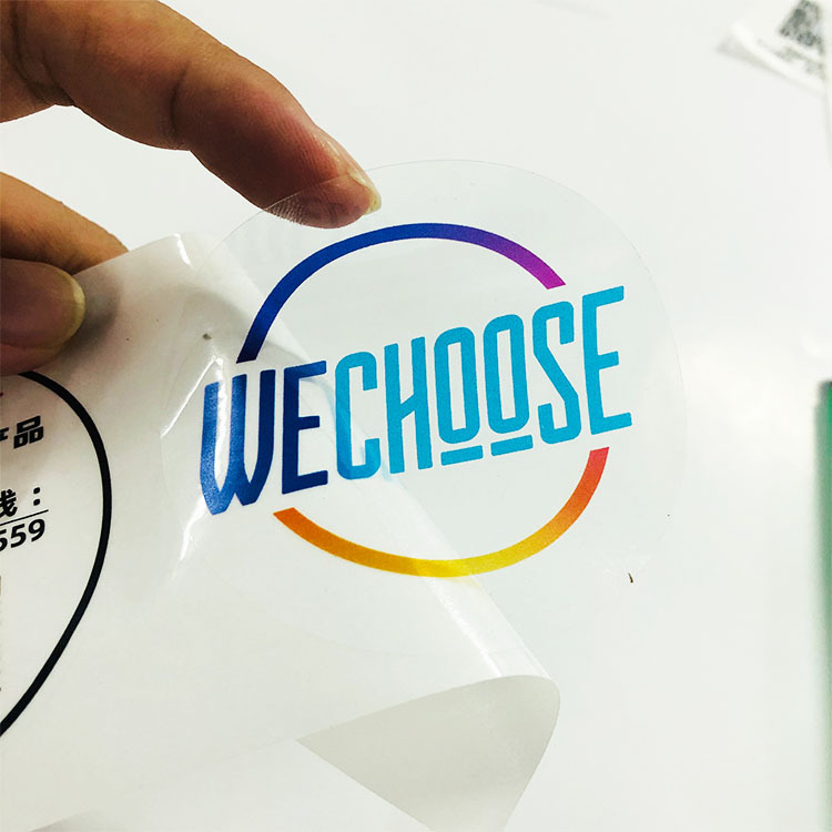 厂家定制不干胶标签贴纸彩色不干胶印刷透明logo不干胶标签
