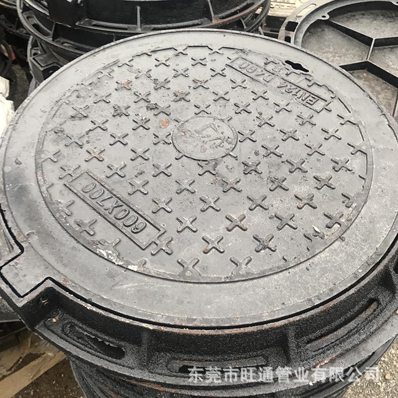 规格齐全d400球墨铸铁井盖污水球墨铸铁井盖车库下水道消防井盖