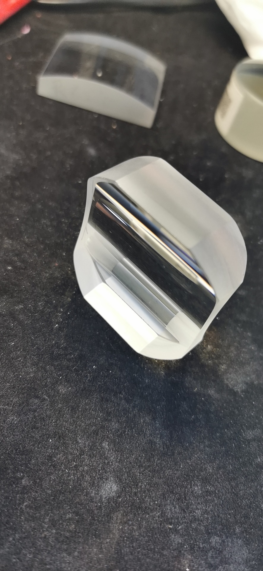 厂家设计定制柱面镜光学高精度平凸柱面镜玻璃柱面镜 医用柱面镜