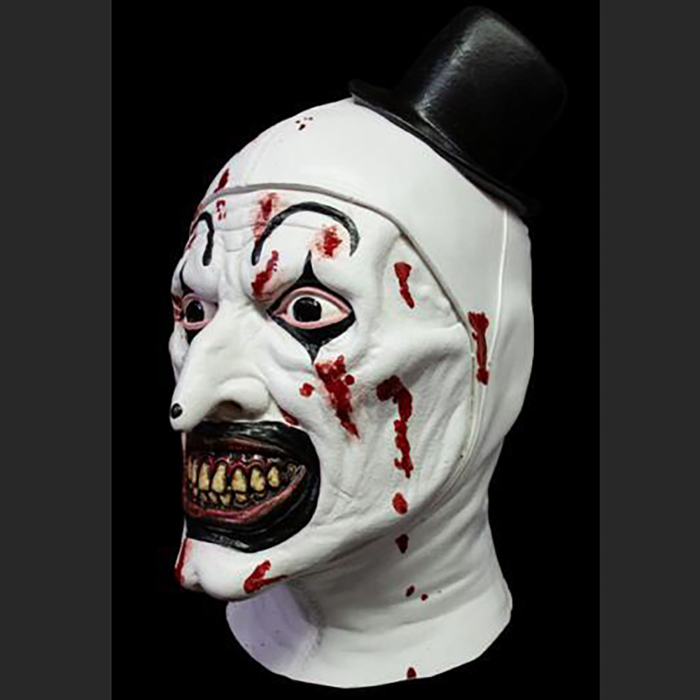 万圣节断魂小丑面具乳胶头套独立站热卖cosplay恐怖小丑面具