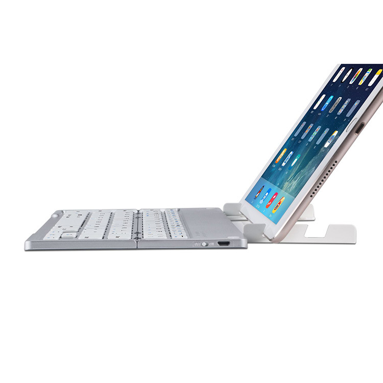 折叠蓝牙键盘 超薄迷你无线手机电脑平板通用 支持三系统