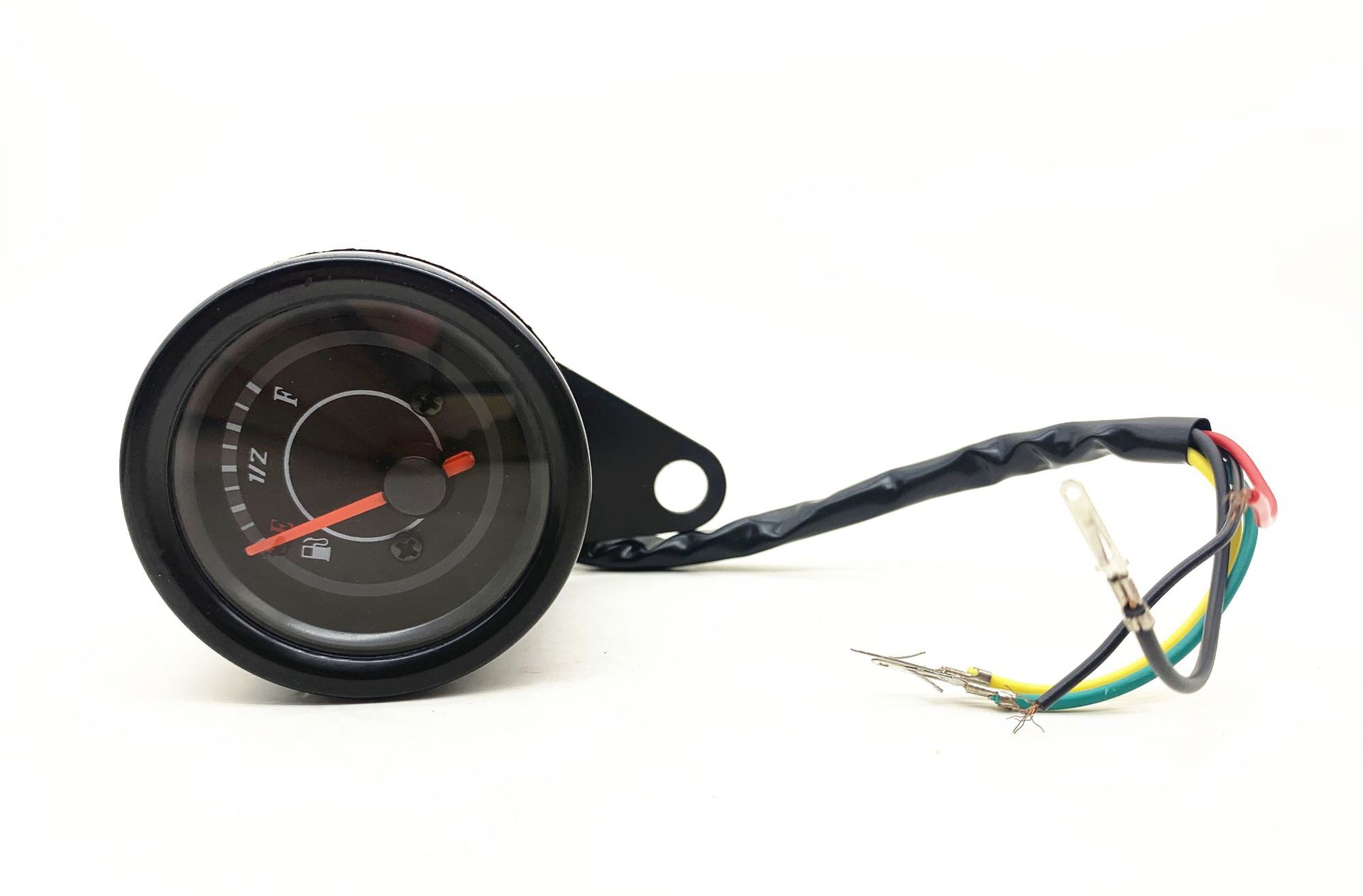 摩托车油表改装复古cg天骏gn游侠gs通用油量表led灯光电子油表