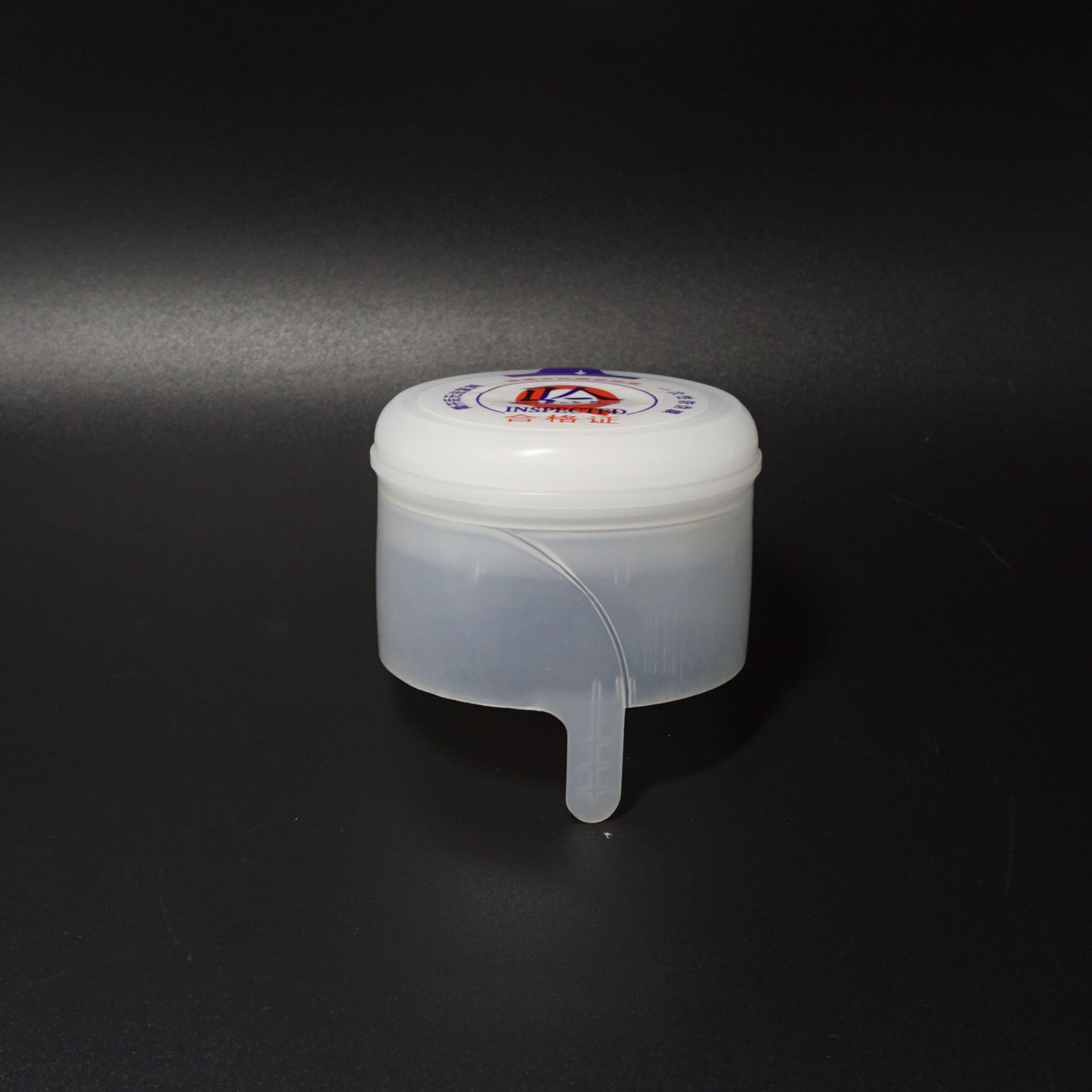 户外饮水桶塑料盖 桶装水桶盖 五加仑pet桶聪明盖 带垫片两件套