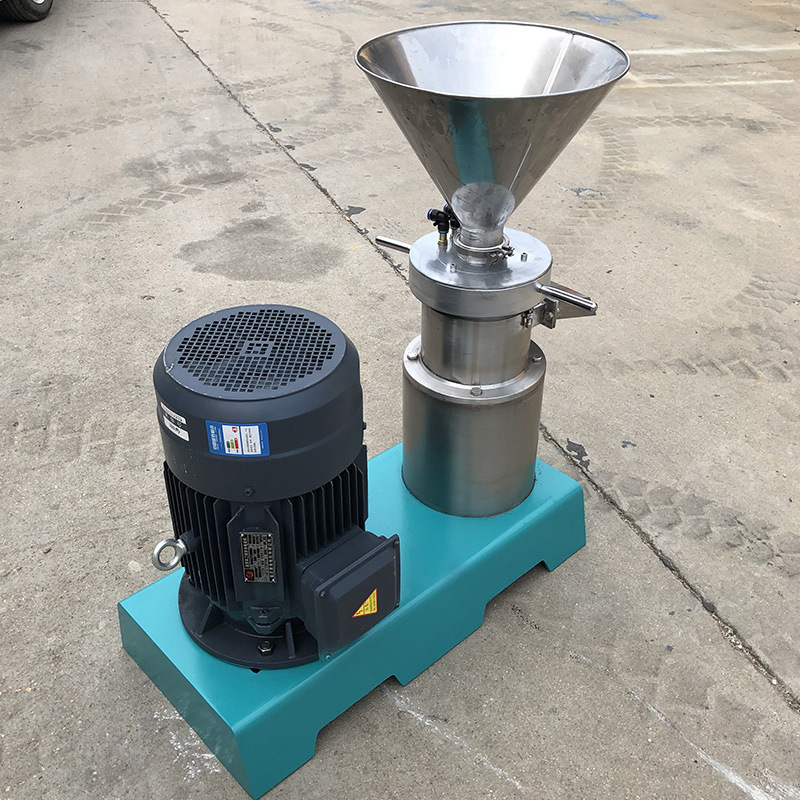 鸡架狗粮用骨泥机 骨泥磨 不锈钢肉泥机现货不锈钢食品胶体磨