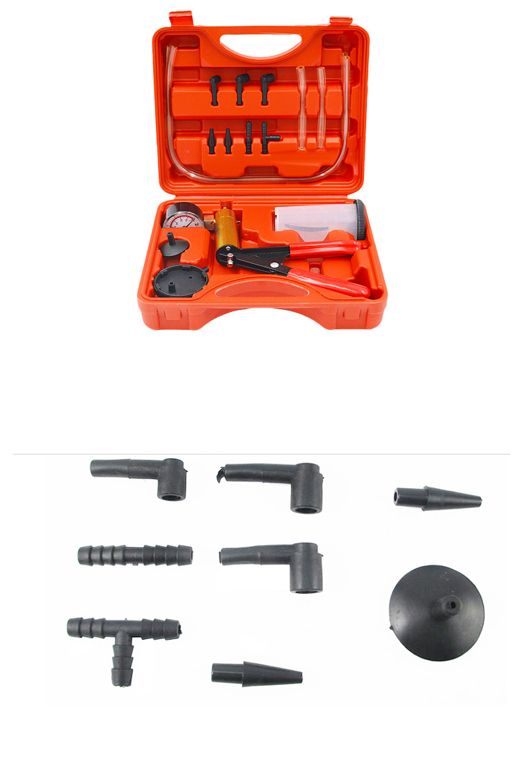 常用金属手动真空泵 汽车手动真空泵 真空吸力枪