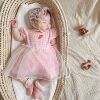 A summer Baby New products girl lattice one-piece garment baby Jacobs The skirt Climb clothes Princess wind Romper A summer Baby New products girl lattice one-piece garment baby Jacobs The skirt Climb clothes Princess wind Romper