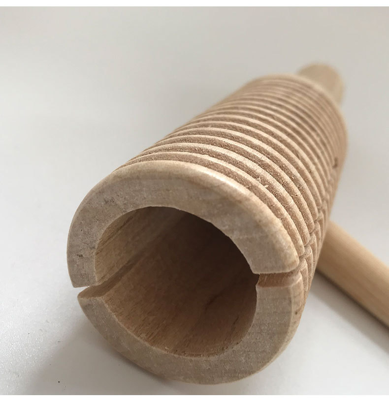 奥尔夫乐器单响筒 蛙鸣筒 儿童打击乐器玩具幼儿园早教木制响筒