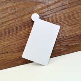 空白不锈钢摔不碎随身卡片化妆小镜子可印logo刻字定制礼品赠品