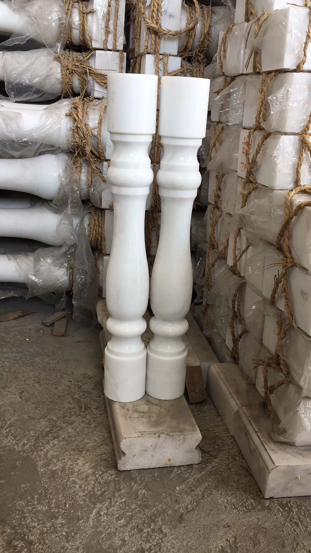 厂家供应栏杆柱 广西白将军柱栏杆扶手 云浮工艺 别墅阳台栏杆