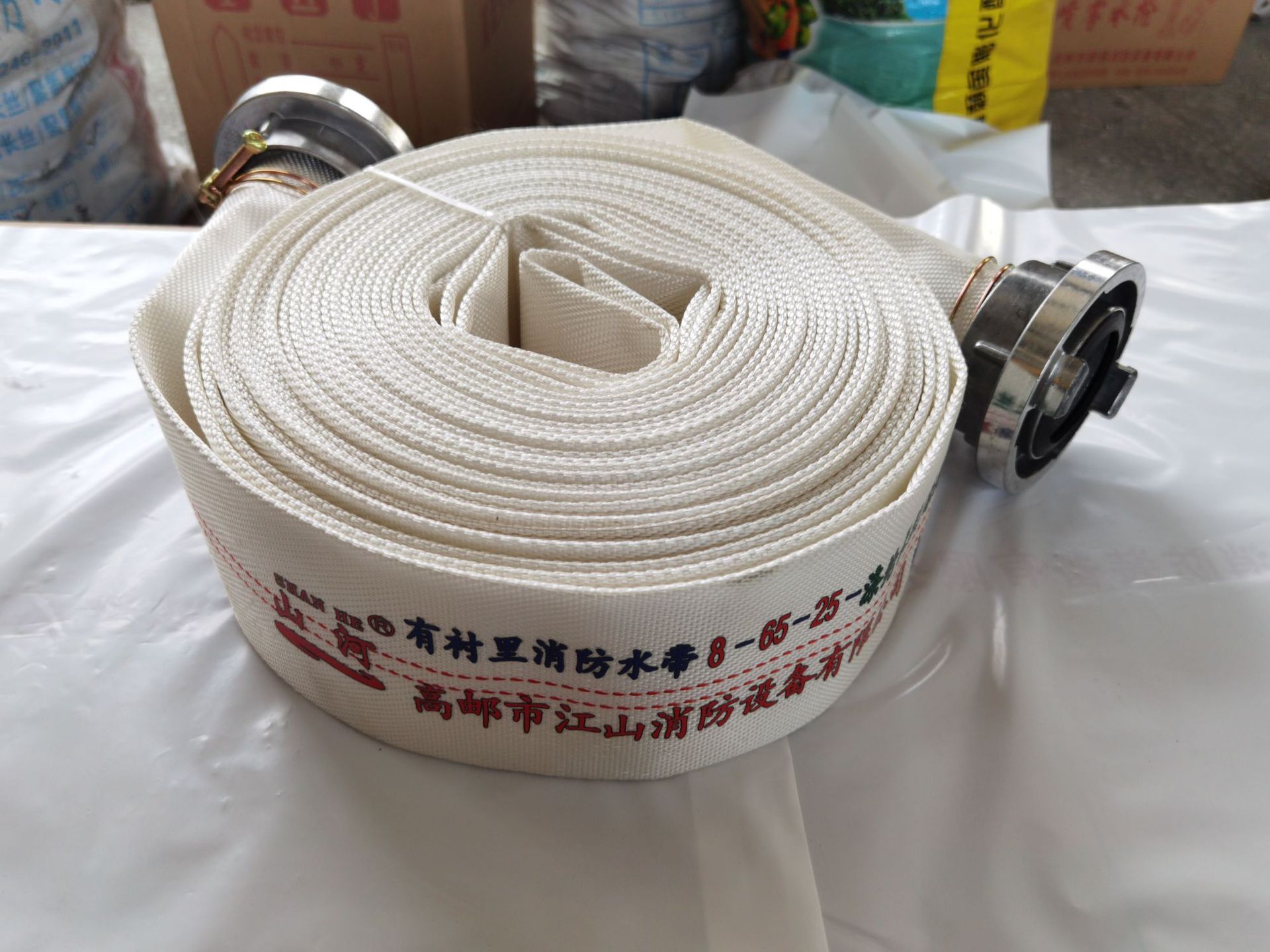 5寸消火栓器材箱水管水枪头接口