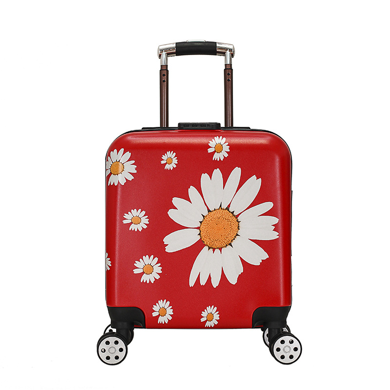 创意儿童拉杆箱2020新款小清新花朵印花登机箱礼品可定logo学生箱