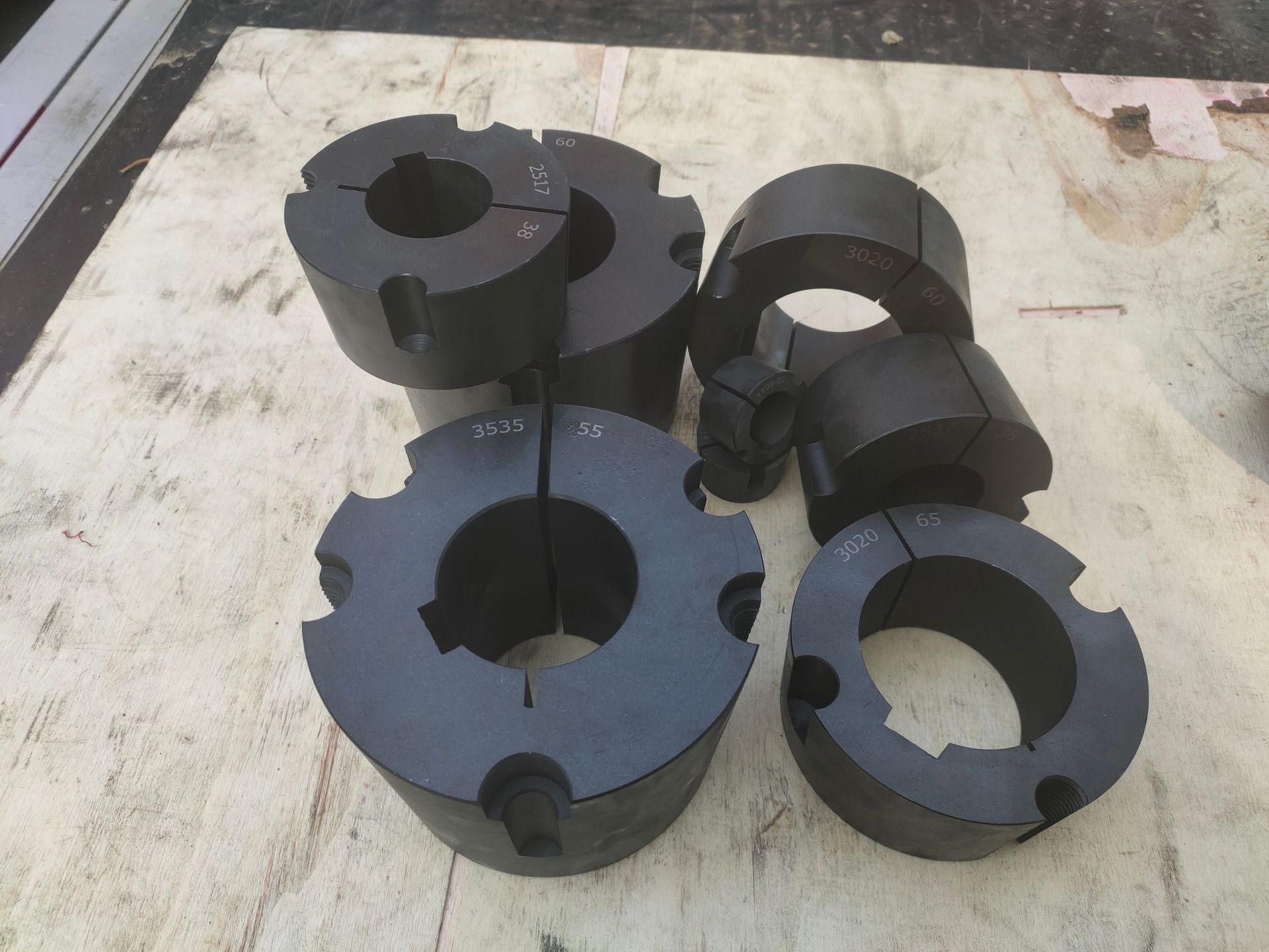 定制款空压机专用xpa皮带轮欧标美标a型单槽双槽皮带轮锥套皮带盘