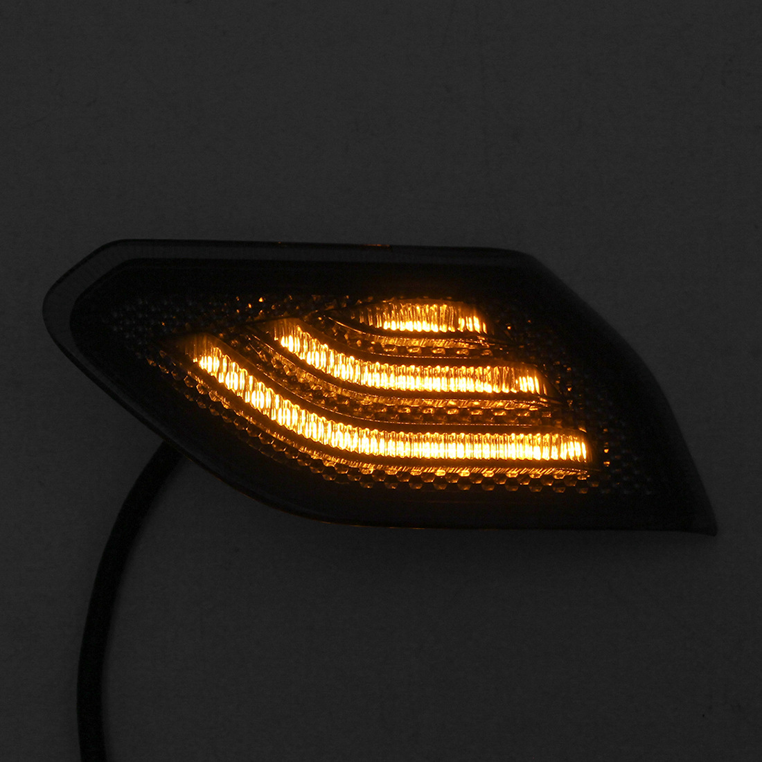 适用牧马人jl轮眉灯转向灯侧边信号灯for jeep wrangler jl 2018