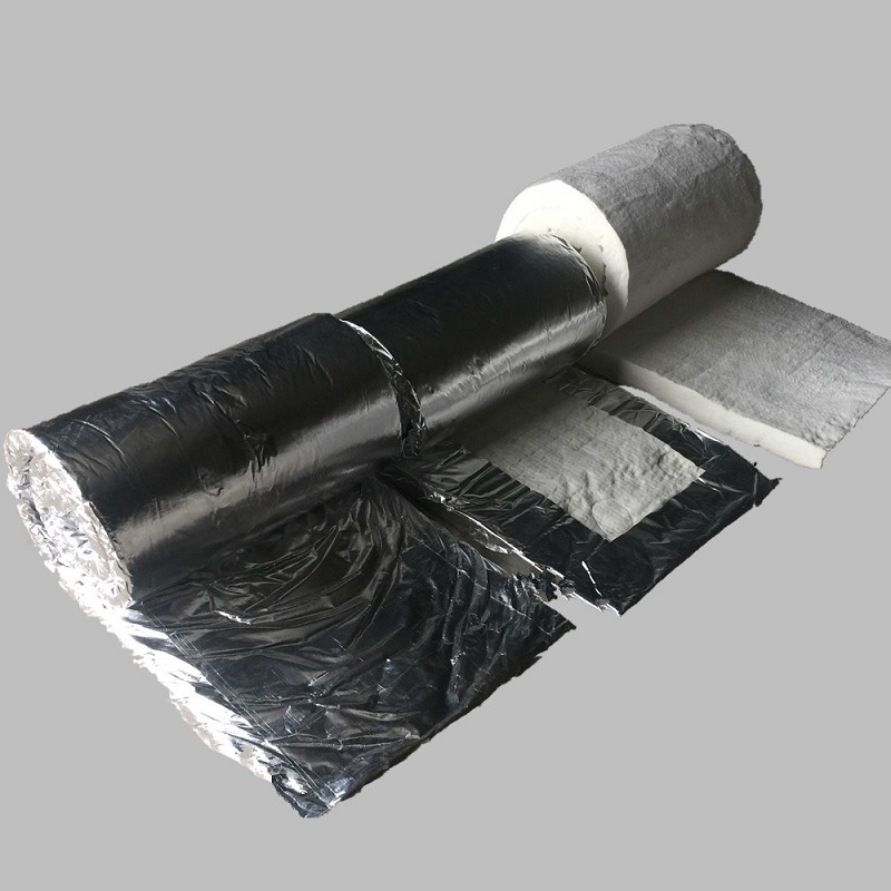 铝箔硅酸铝针刺毯标准陶瓷纤维毯1260耐高温锅炉保温棉隔热防火棉