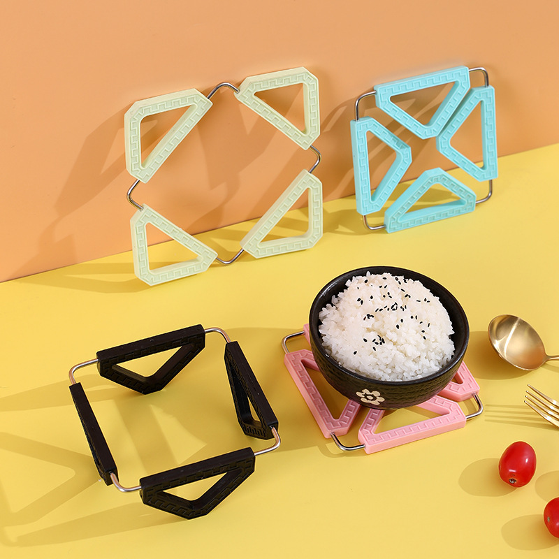 可调节硅胶餐桌垫隔热垫防烫垫碗垫厨房锅垫盘垫杯垫菜垫子餐垫