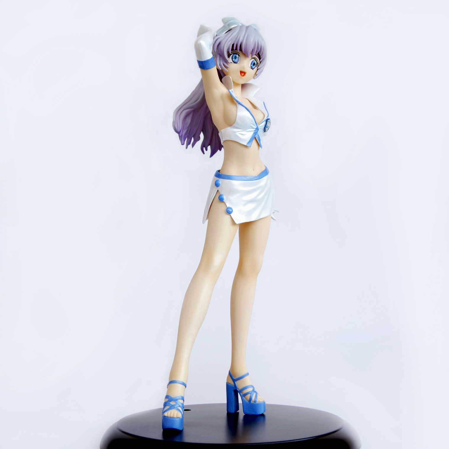 注塑加工动漫卡通美少女公仔手办pvc塑胶人物造型来图样定制摆件