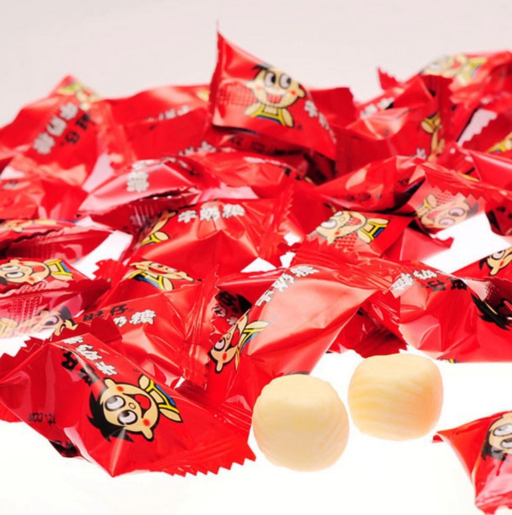 旺仔牛奶糖原味15g*30小包袋装旺旺软糖结婚婚庆喜糖散装糖果批发