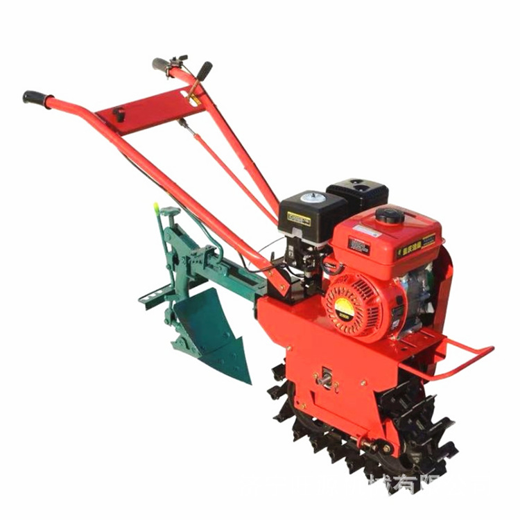 链轨旋耕机 手扶四驱起垄旋耕机 链轨式耕地犁机