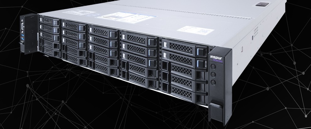 浪潮inspur nf5280m5 2u双路机架式服务器主机 2*4208 64g 4*2t
