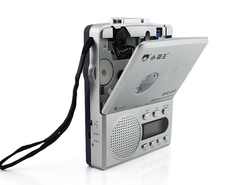 小霸王e606原声磁带复读机充电英语学习机卡带机高保真460秒复读