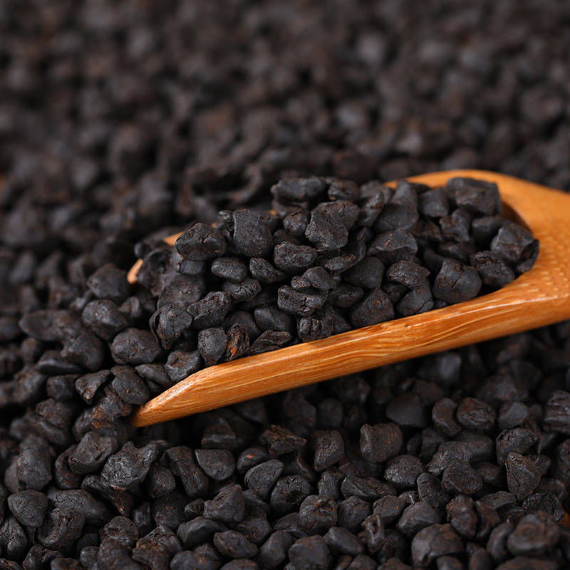 糯米香普洱茶熟茶1000g茶 碎银子普洱茶布朗山老茶头普洱