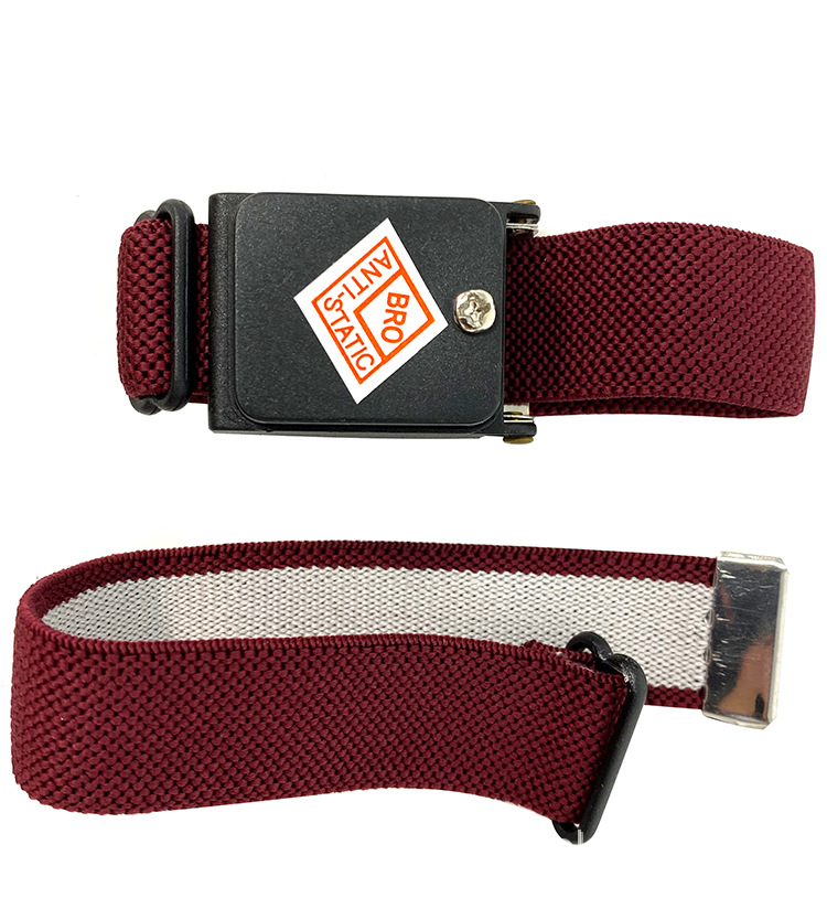 seagebel防静电手腕带无线电子厂工作车间无绳手腕带针织金属腕带