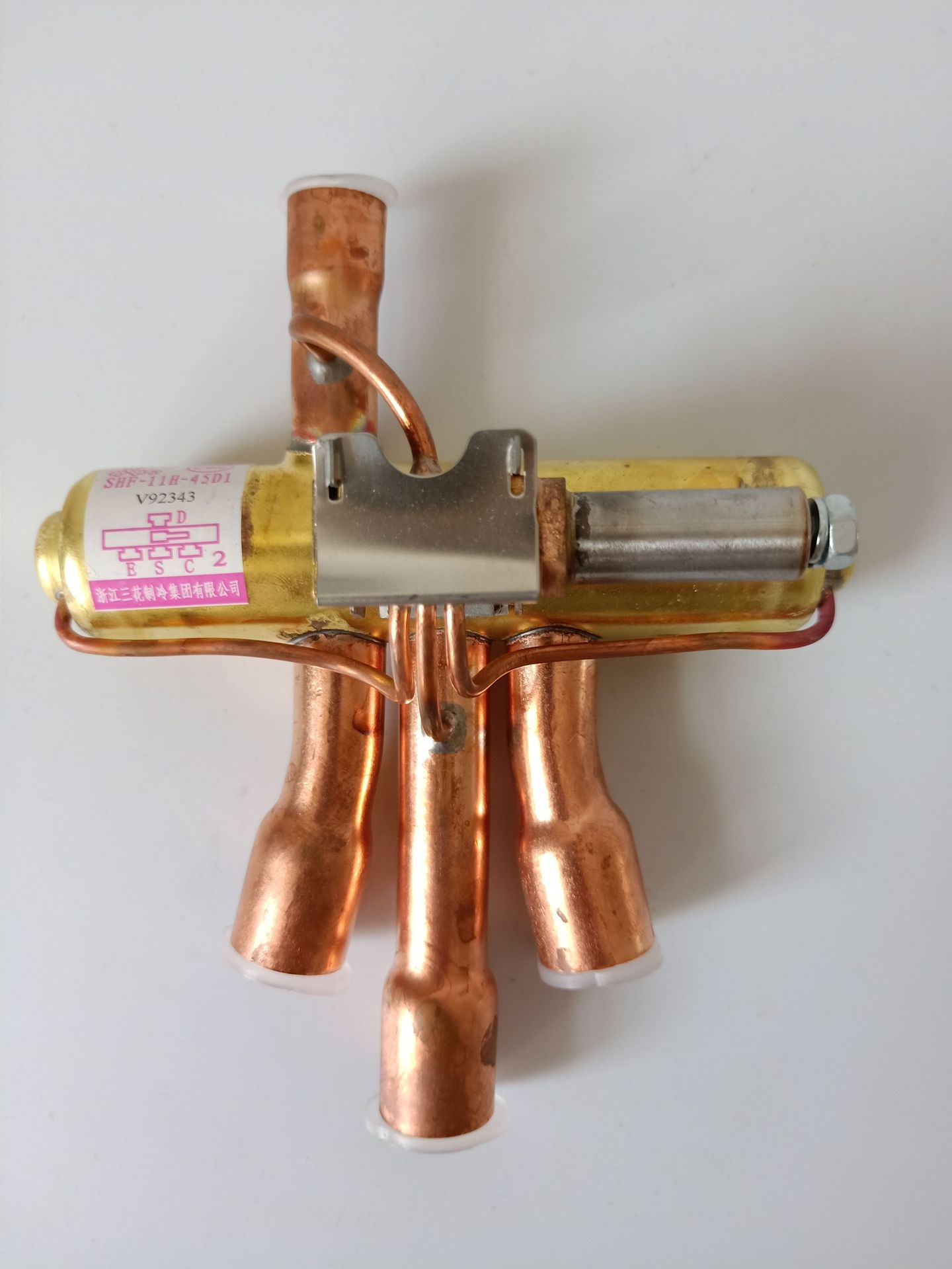 全新正品三花四通换向阀 1p1.5p3p制冷空调四通阀