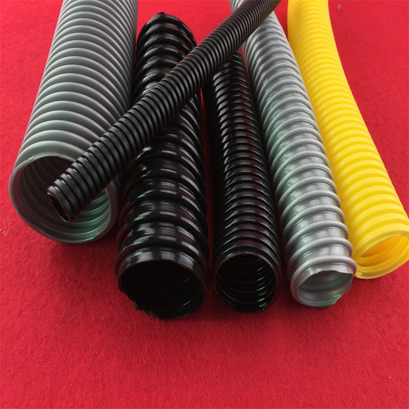 开口pa尼龙波纹管 电线护套管 塑料波纹管 阻燃波纹管ad13