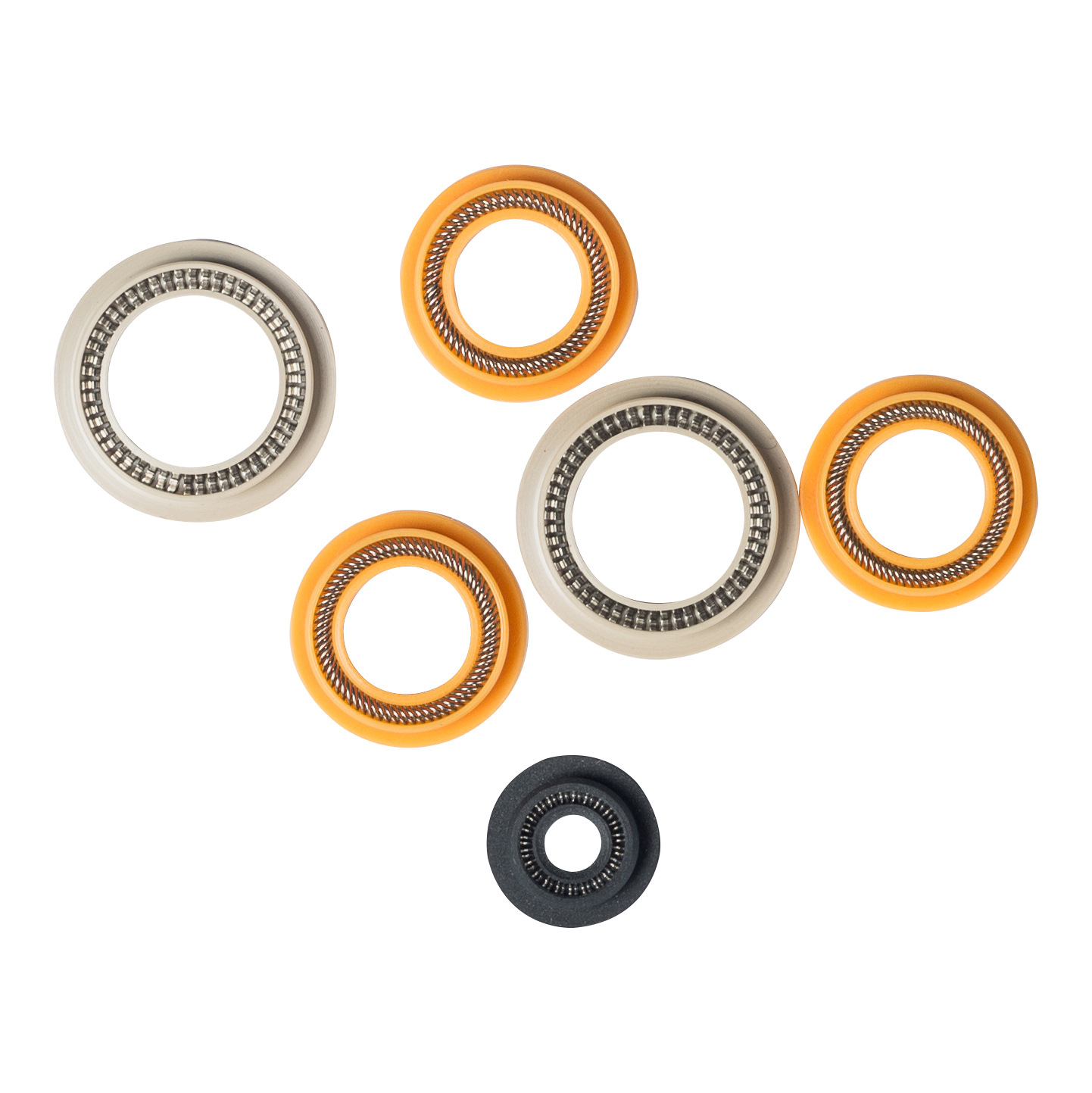 耐油防水密封圈四氟泛塞封高压旋转增强型泛塞封弹簧蓄能产地货源