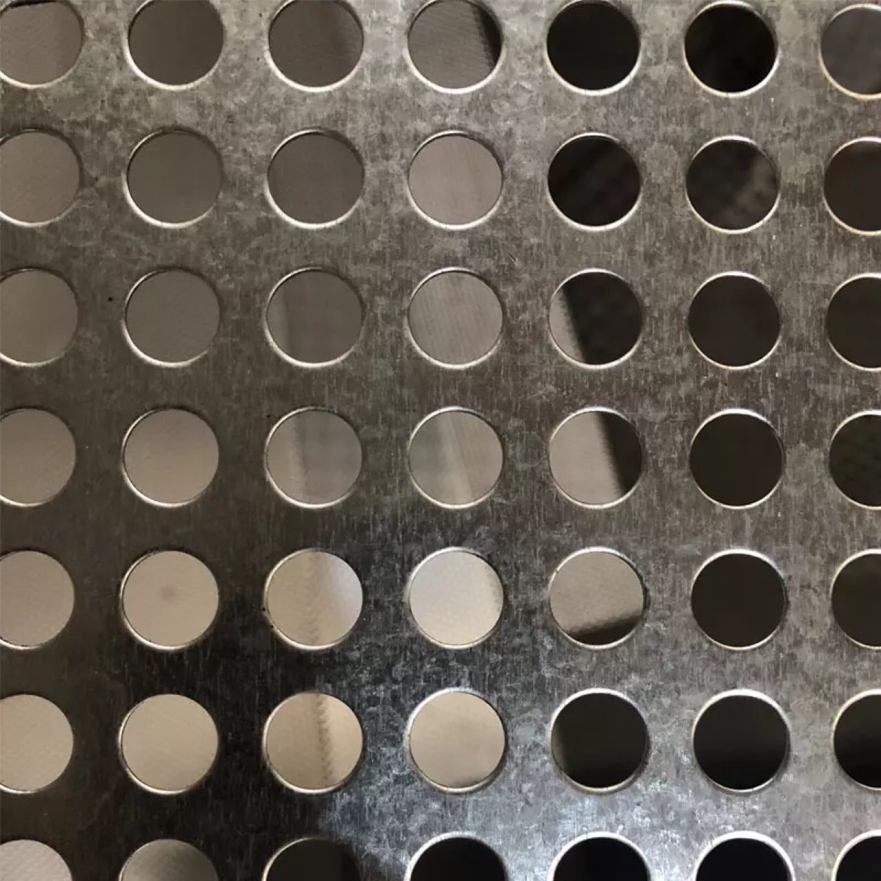 非标定做304不锈钢冲孔板1mm圆孔板过滤不锈钢孔板 3孔5孔8孔