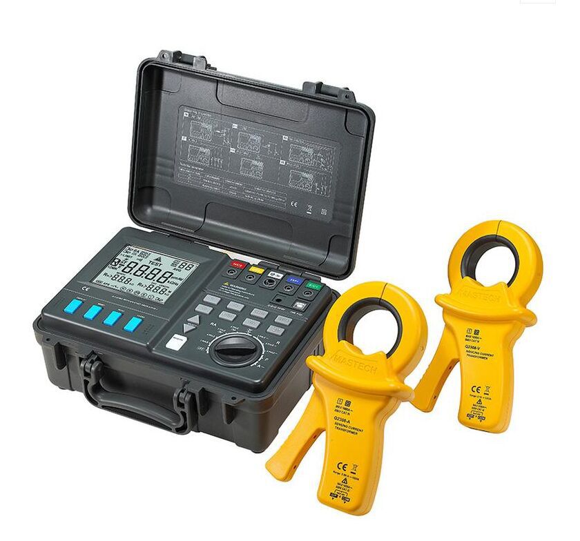 东莞华仪智能双钳接地电阻测试仪ms2307