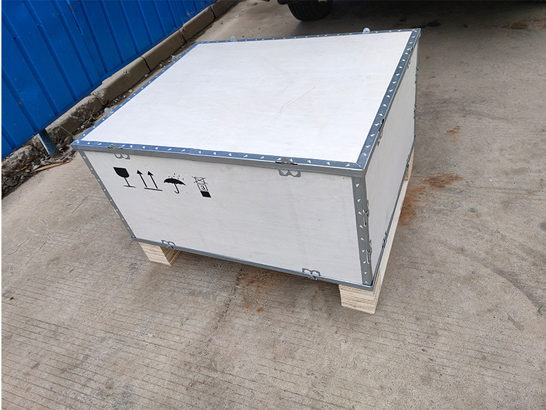 钢边卡扣式木包装箱厂家 定制木箱 钢边木箱批发