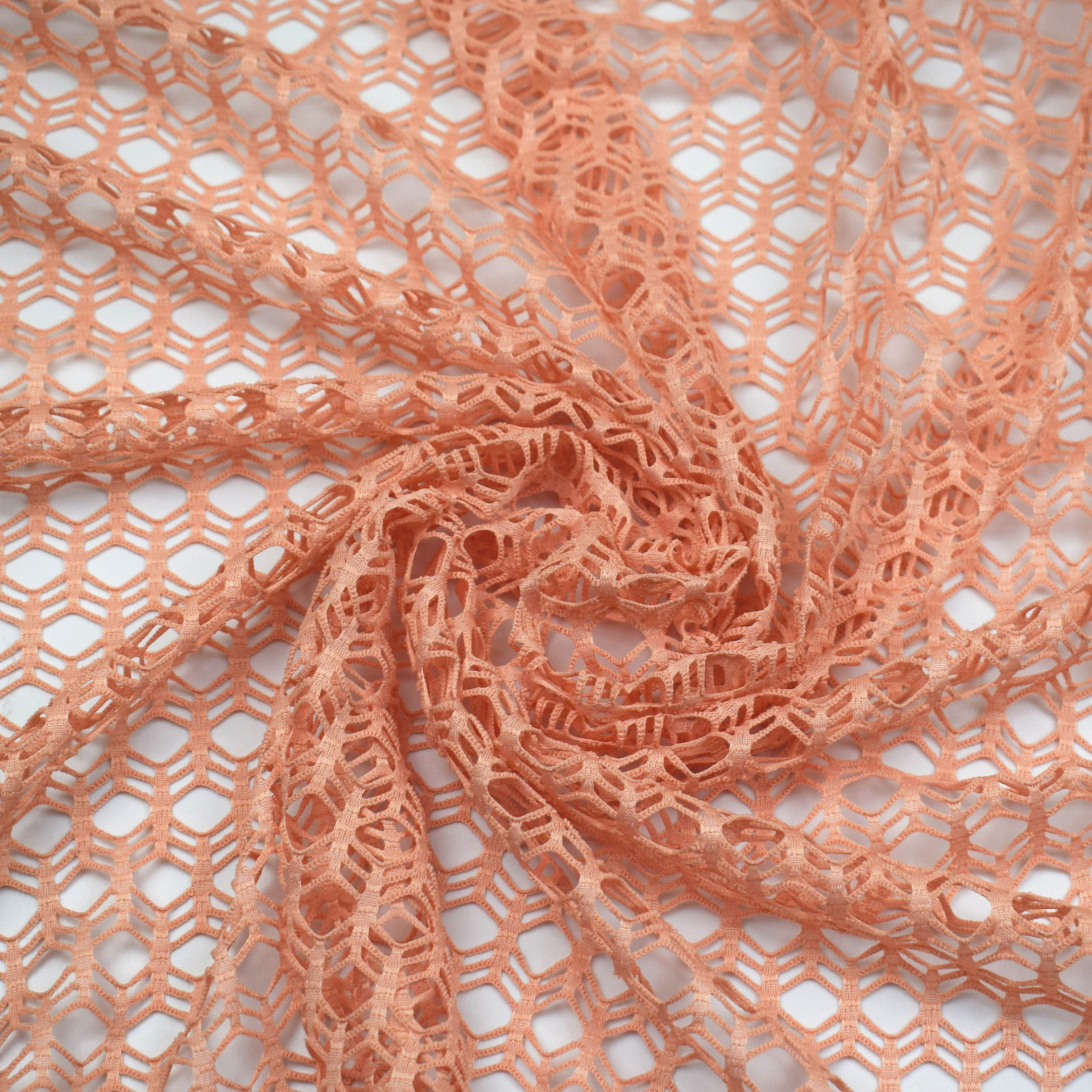 镂空罩衫镂空蕾丝网布镂空针织提花头饰围巾服装箱包提花面料