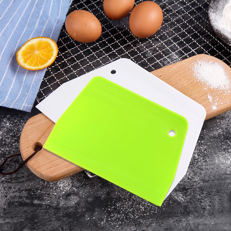 塑料刮板蛋糕奶油刮刀硬质切刀搅拌刀切面刮片肠粉刮板烘焙工具