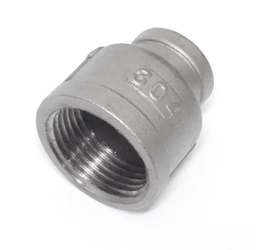 不锈钢内丝大小头 内牙大小头 异径接头 内螺纹大小头dn20*15