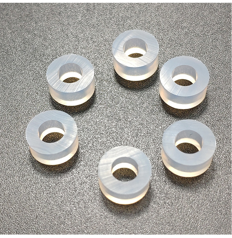 裁切硅胶套管螺丝防震垫圈硅胶密封垫环阻尼防滑耐磨用 切口平整