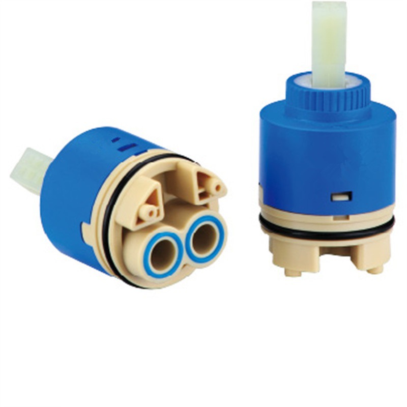 c40p2-2j2c两进两出阀芯 40mm塑料水龙头阀芯 淋浴分水阀芯配件-报价