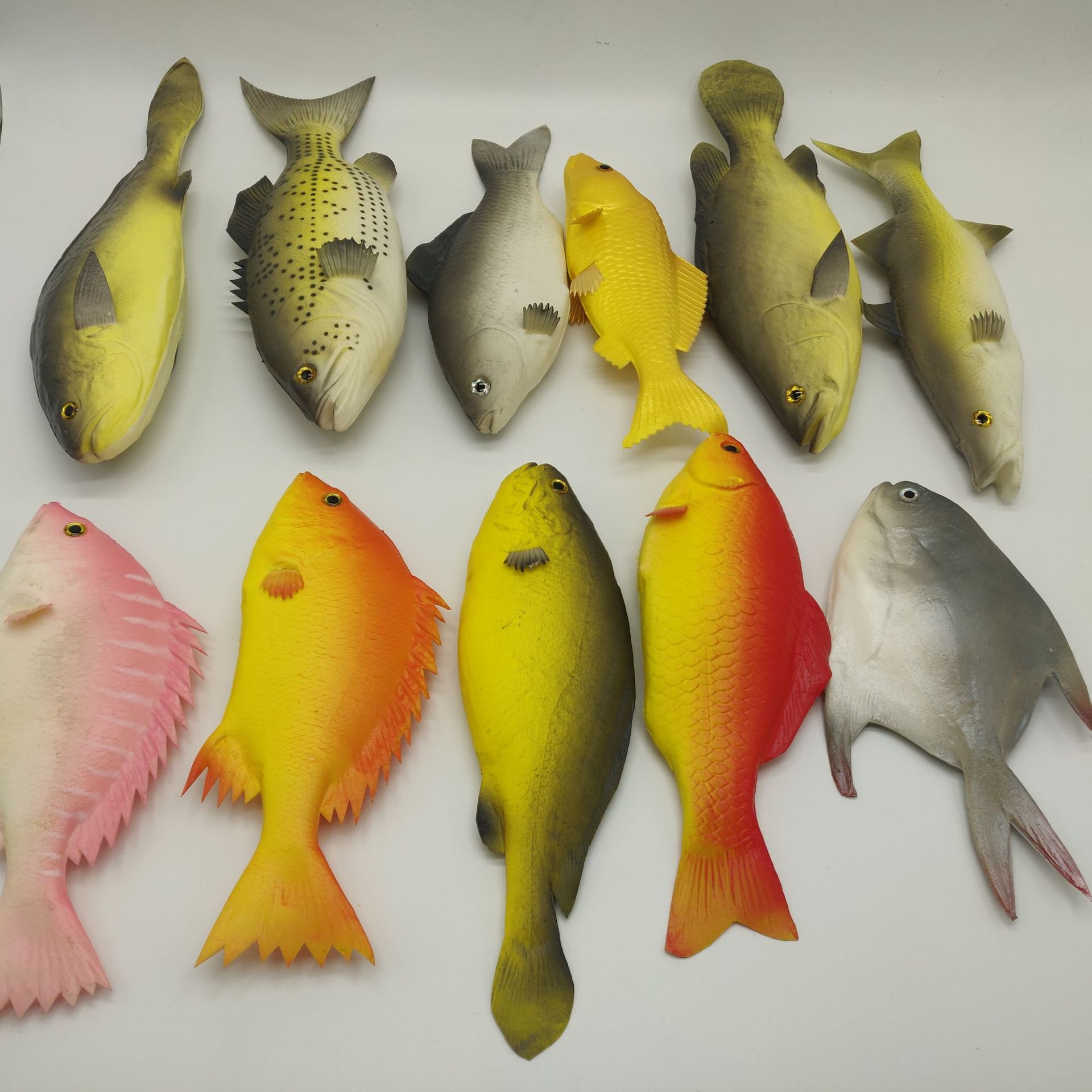 仿真动物pu鱼玩具橱窗展示鲤鱼金鱼观赏鱼模型道具