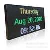 LED Sign Desktop LED display Full color Portable small-scale move LED Screen USB power supply 32*16cm