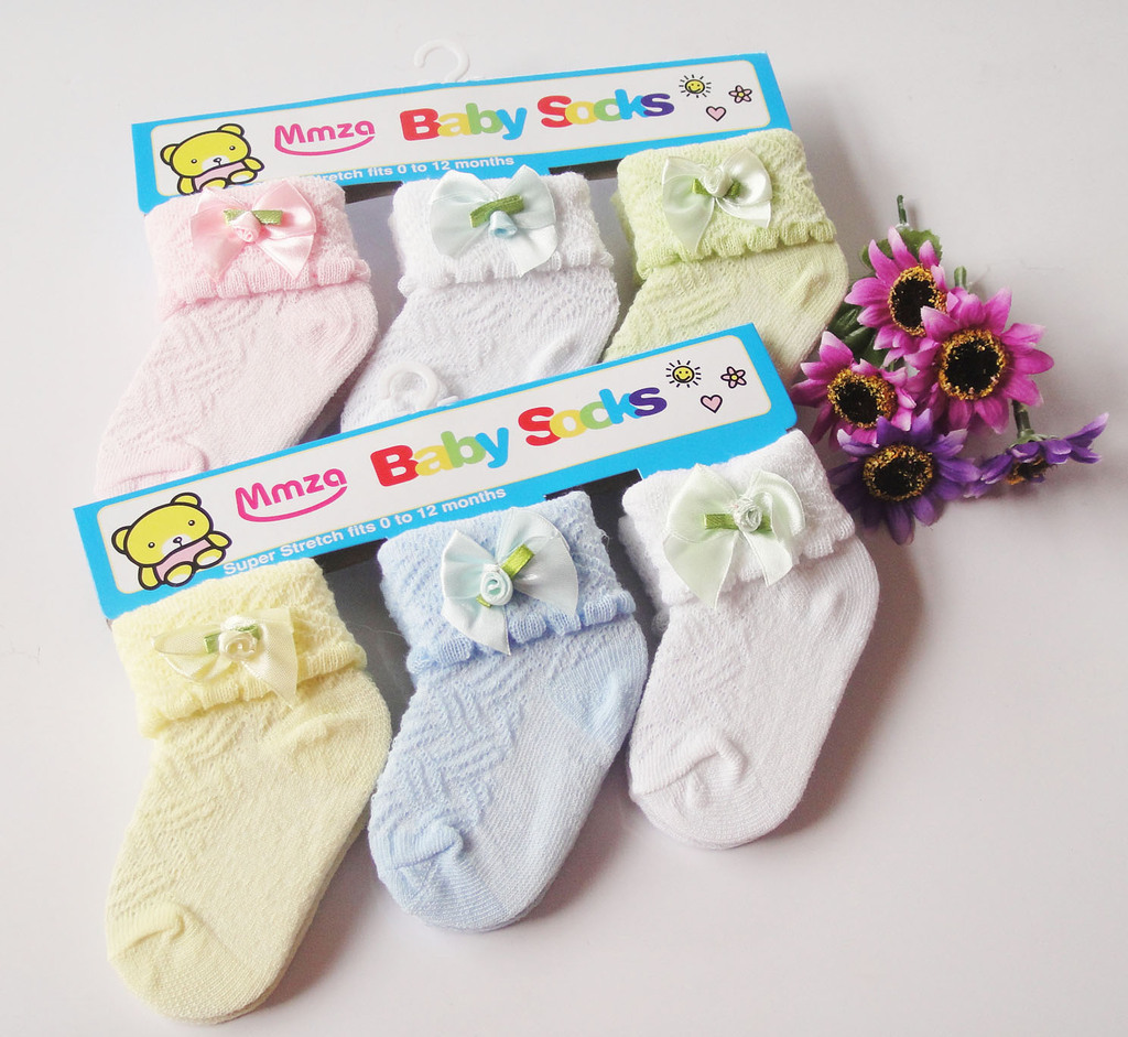 Special Offer Pack of Three Pairs Baby Socks Mid-Calf Loose Children's Cotton Socks Comfortable Breathable Cartoon Socks Baby Socks Wholesale