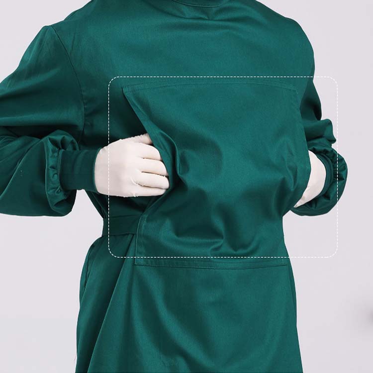 连体手术衣 手术室用长袖工作服 医生手术袍洗手服半包全包隔离衣