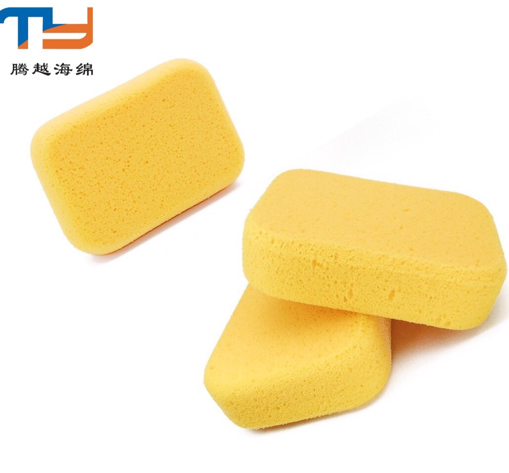 腾越批发高档磨边清洁海绵 20倍吸水环氧彩砂美缝灌浆清洁海绵