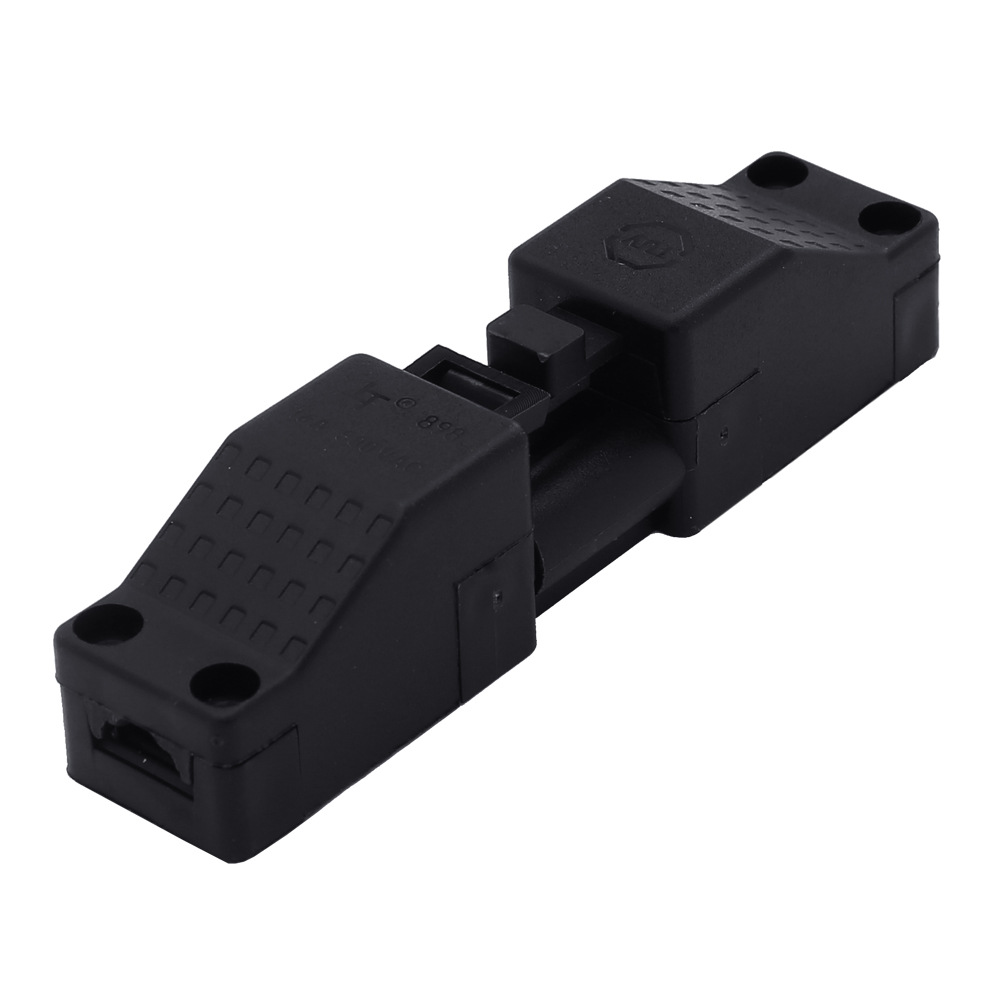 898 tuv 环保接线端子16a 500v 两 三位黑色公母对插龟背接线器